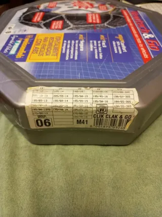 Cadenas para nieve coche