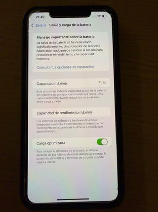 iPhone 11 Pro Max 64GB Gris Espacial