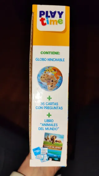 Globo terráqueo hinchable Play Time