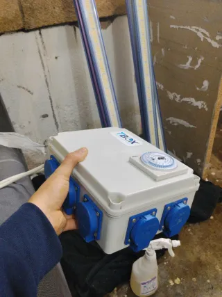 Temporizador TBOX 8 salidas 600W