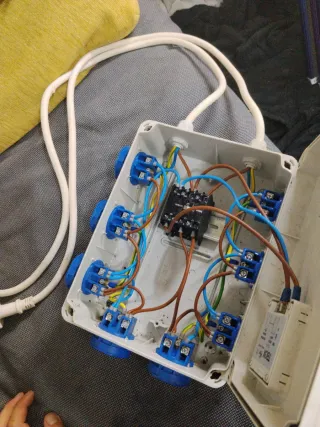 Temporizador TBOX 8 salidas 600W