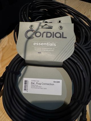 7 Cables Jack Balanceados Cordial 6m