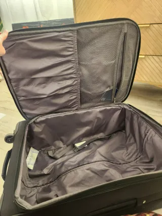 Maletas Samsonite Negra y Amarilla