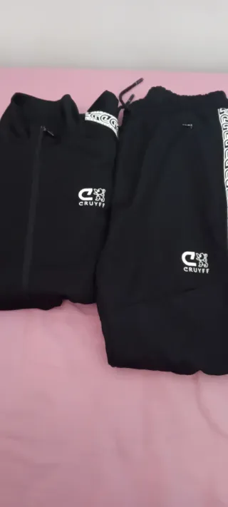 Chándal niño talla XS negro