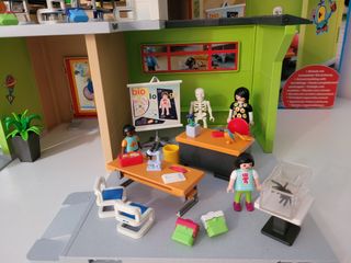 Escuela de Playmobil