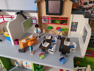 Escuela de Playmobil