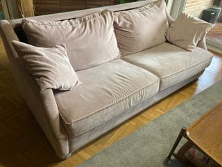 Sofá Cama 3 Plazas + 2 Cojines