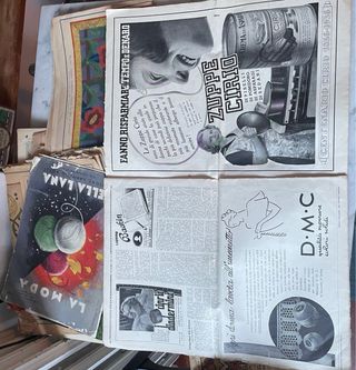 Tre libri per ricerca e antiche riviste