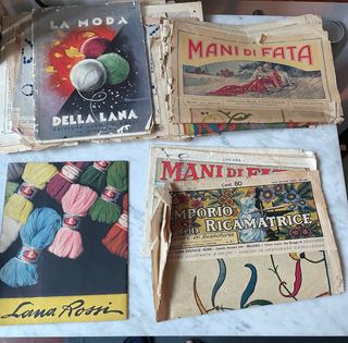 Tre libri per ricerca e antiche riviste