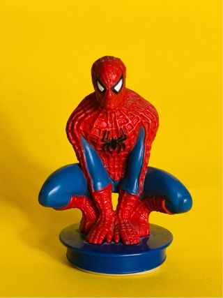 Vaso Cine Spider-Man 2 (2004) Muy Raro spiderman