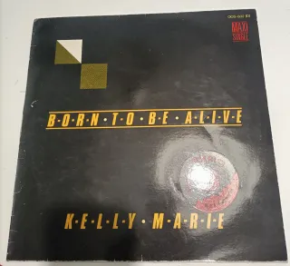 Kelly Marie - Born To Be Alive Maxi Single Vinilo