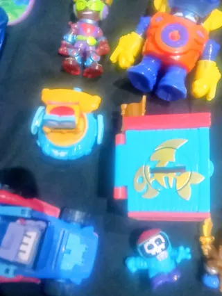Lote Super Things: Avión, Moto y Figuras
