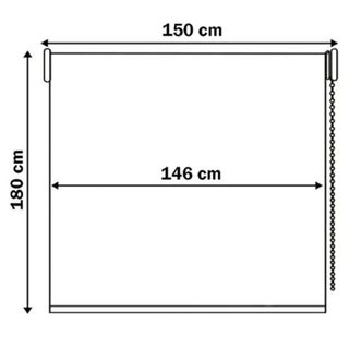 2 Estor enrollable: verde y morado