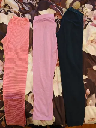 Set 3 Leggings Bambina