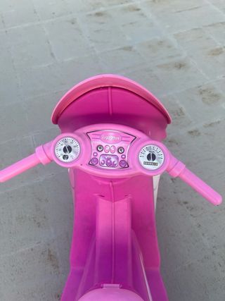 Moto infantil rosa