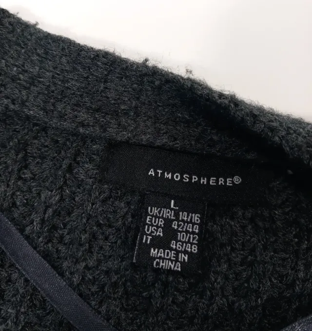 J.Crew Cárdigan Vintage Dressing Gris Talla M