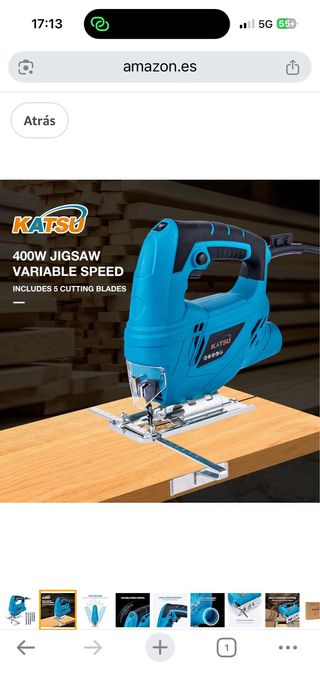 Sierra de calar KATSU 400W FCJS01-400T