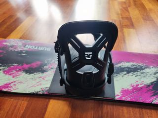 Snowboard Burton Grom 130 + fijaciones Union
