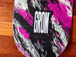Snowboard Burton Grom 130 + fijaciones Union