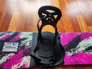 Snowboard Burton Grom 130 + fijaciones Union