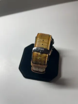 Reloj Alviero Martini Cuadrado Marrón/Plata