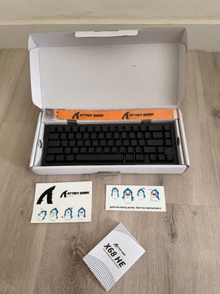 Teclado Attack Shark X68 HE Negro