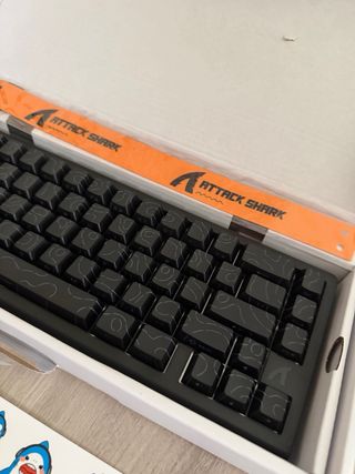 Teclado Attack Shark X68 HE Negro