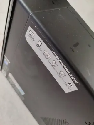 Ordenador Acer Aspire X3200