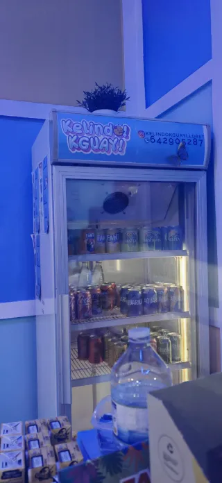 Nevera expositora refrigerada