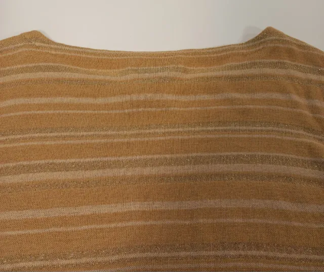 Jersey Ralph Lauren Rayas Doradas Beige