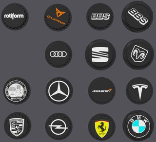 Lámpara Decorativa disco de freno Porsche