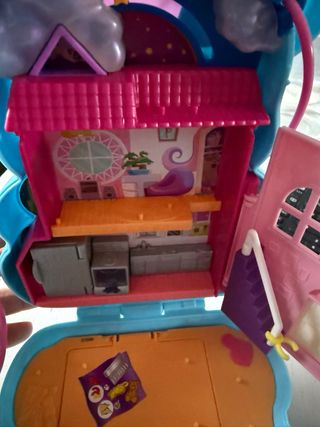 Bolso Oso Polly Pocket con Accesorios