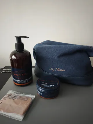 Kit Cuidado Barba King C. Gillette