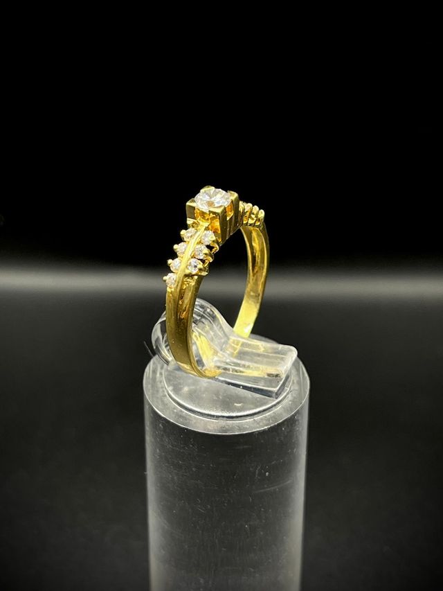 Anillo Oro 18k 2,46gr T15