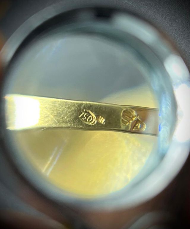 Anillo Oro 18k 2,46gr T15