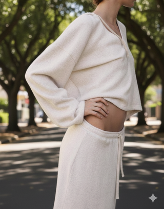 Conjunto punto Zara Talla L