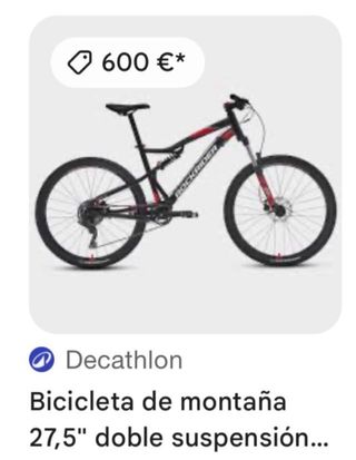 ANTES 449€. ROCKRIDER 27,5" ST 530 S