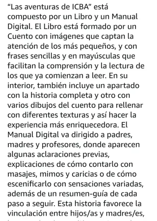 Cuento Las aventuras de Icba