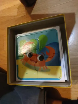 Puzzle Bebé Lisciani Animales Marinos