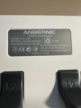 Consola Anbernic RG353V Blanca