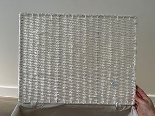 Cesta / Baúl Mimbre Zara Home Blanca