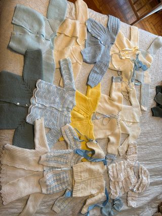 Lote Ropa Tejida Bebé Niña/Niño