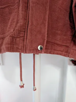 Cazadora Etam rosa pana