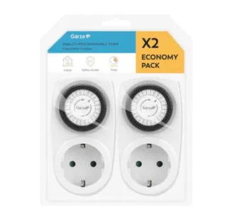 Pack 2 Temporizadores Garza Analógico