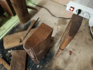 Cepillo de carpintero antiguo