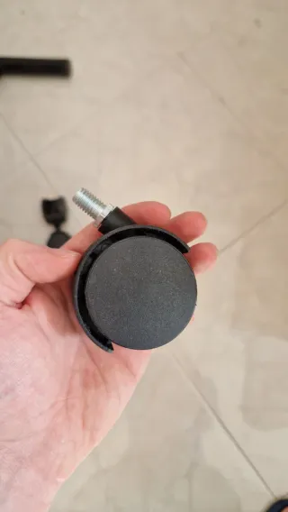 Sedia ergonomica Ikea grigia