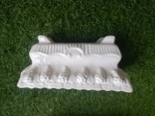 Jardineras de cerámica blancas