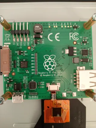 Pantalla Táctil Oficial 7 pulgadas Raspberry Pi