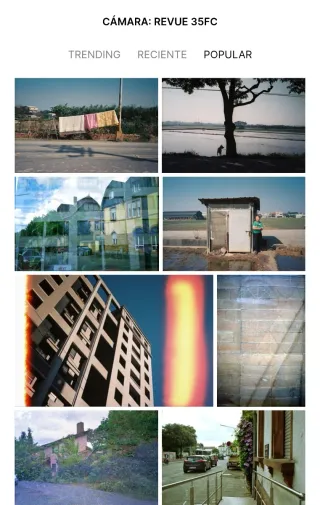 Cámara Revue 35FC Vintage Negra