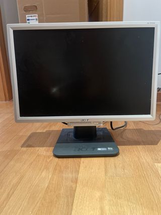 Monitor Acer AL1916W Negro/Blanco